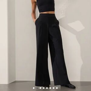 Athleta Pinnacle High Rise Trouser Black